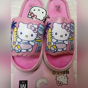 Hello Kitty Pink Slippers Women’s M (7–8) | NWT